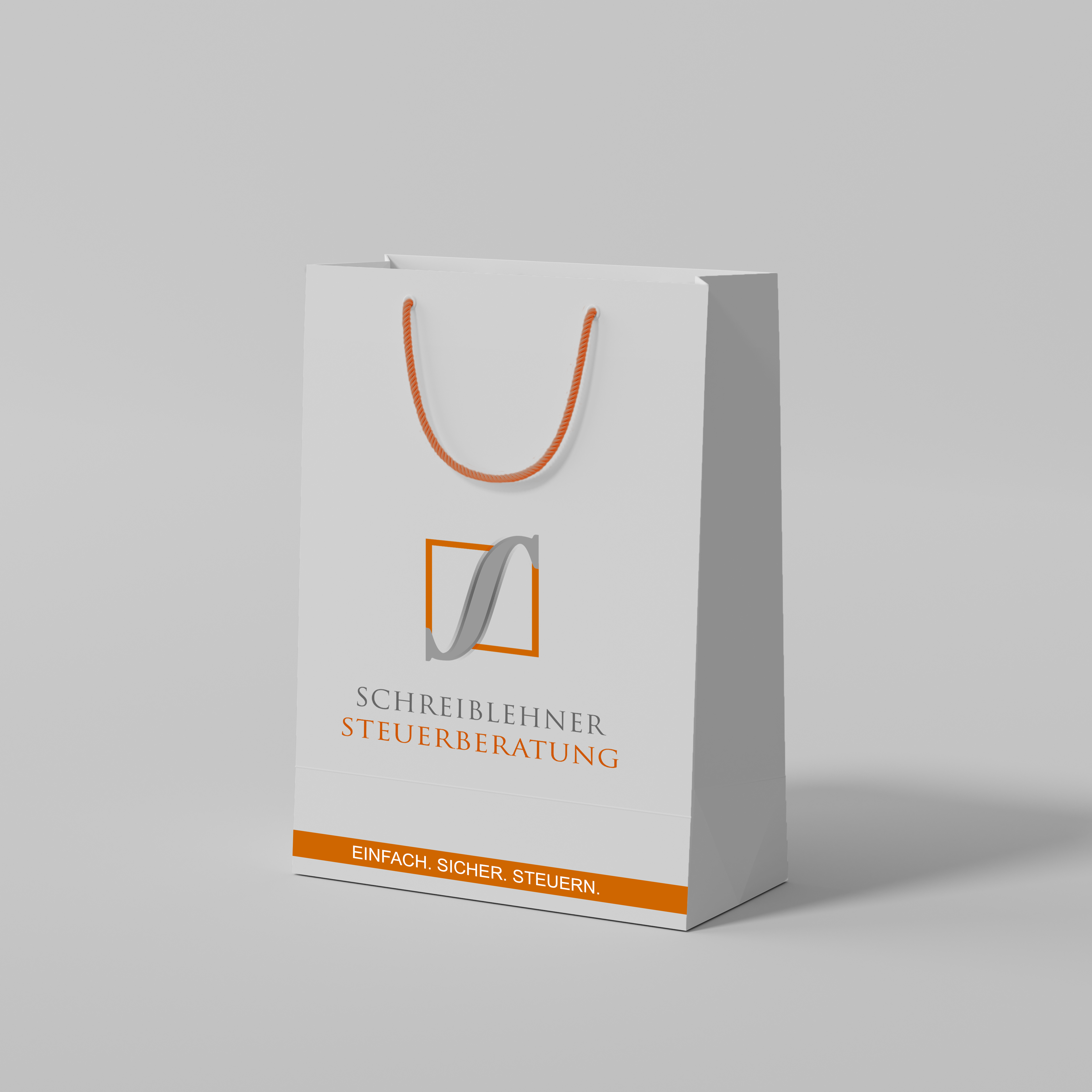 Schreiblehner paperbag grey side